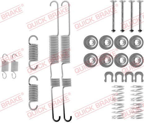 QUICK BRAKE 105-0733 Sada...