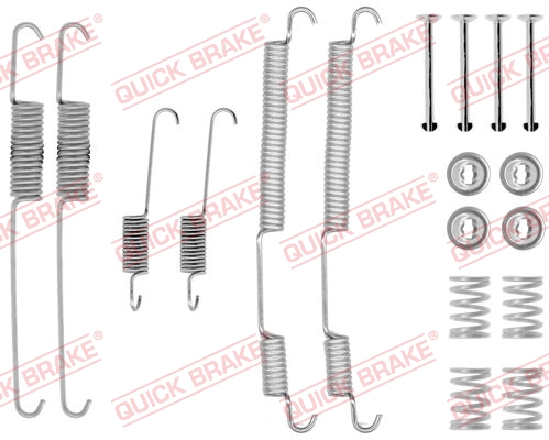 QUICK BRAKE 105-0755 Kit accessori, Ganasce freno