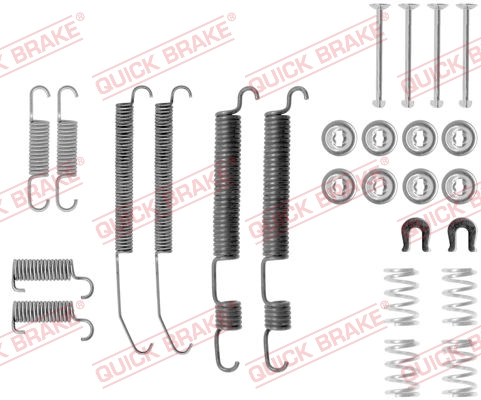 QUICK BRAKE 105-0762 Kit accessori, Ganasce freno-Kit accessori, Ganasce freno-Ricambi Euro