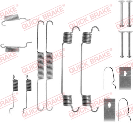 QUICK BRAKE 105-0767 Kit accessori, Ganasce freno-Kit accessori, Ganasce freno-Ricambi Euro