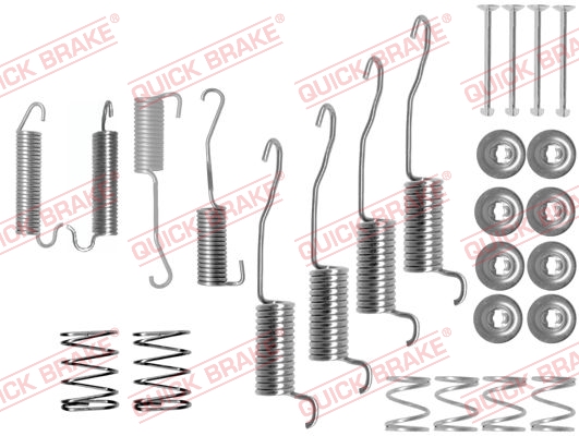 QUICK BRAKE 105-0776 Kit accessori, Ganasce freno-Kit accessori, Ganasce freno-Ricambi Euro