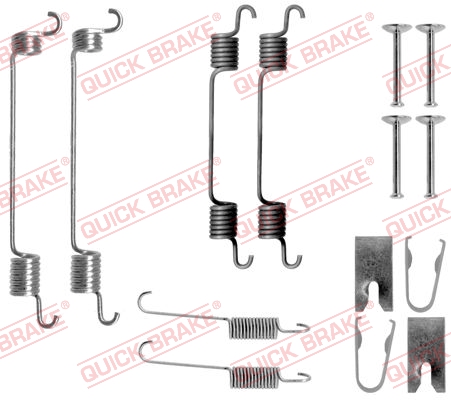 QUICK BRAKE 105-0797 Kit accessori, Ganasce freno-Kit accessori, Ganasce freno-Ricambi Euro