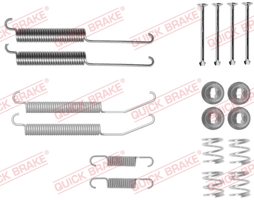 QUICK BRAKE 105-0845 Kit accessori, Ganasce freno-Kit accessori, Ganasce freno-Ricambi Euro