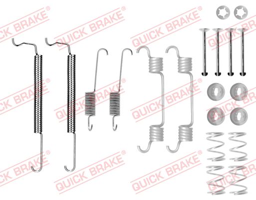 QUICK BRAKE 105-0849 Kit accessori, Ganasce freno-Kit accessori, Ganasce freno-Ricambi Euro