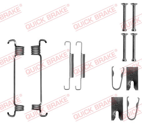 QUICK BRAKE 105-0875 Sada...