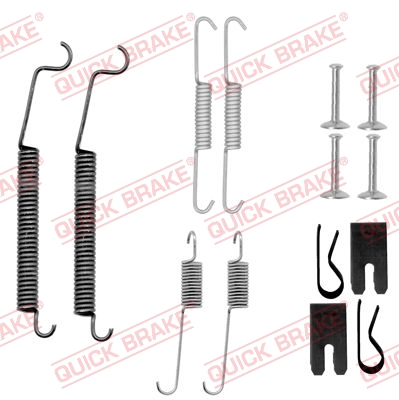 QUICK BRAKE 105-0891 Kit accessori, Ganasce freno-Kit accessori, Ganasce freno-Ricambi Euro