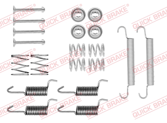 QUICK BRAKE 105-0899 Kit accessori, Ganasce freno stazionamento