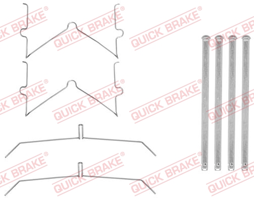 QUICK BRAKE 109-0003 Sada...