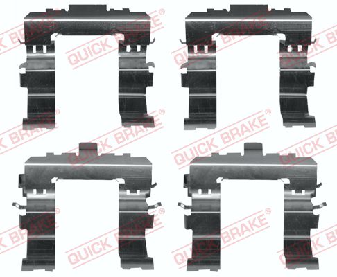 QUICK BRAKE 109-0020 Kit accessori, Pastiglia freno