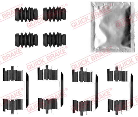 QUICK BRAKE 109-0035 Kit accessori, Pastiglia freno-Kit accessori, Pastiglia freno-Ricambi Euro