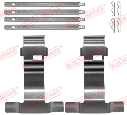 QUICK BRAKE 109-0043 Sada...