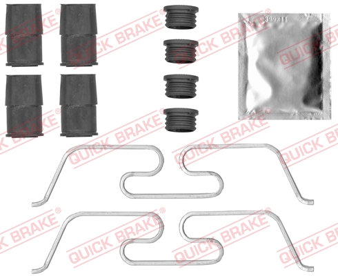 QUICK BRAKE 109-0050 Kit accessori, Pastiglia freno-Kit accessori, Pastiglia freno-Ricambi Euro