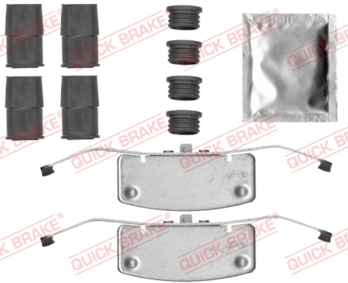 QUICK BRAKE 109-0052 Kit accessori, Pastiglia freno-Kit accessori, Pastiglia freno-Ricambi Euro