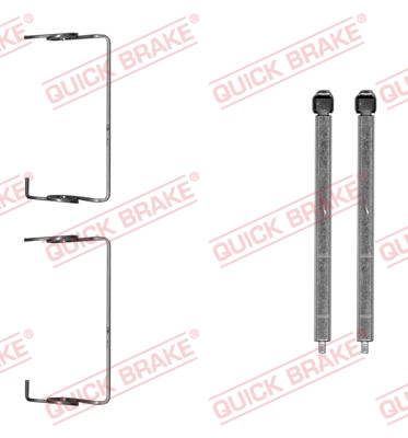 QUICK BRAKE 109-0071 Kit accessori, Pastiglia freno-Kit accessori, Pastiglia freno-Ricambi Euro