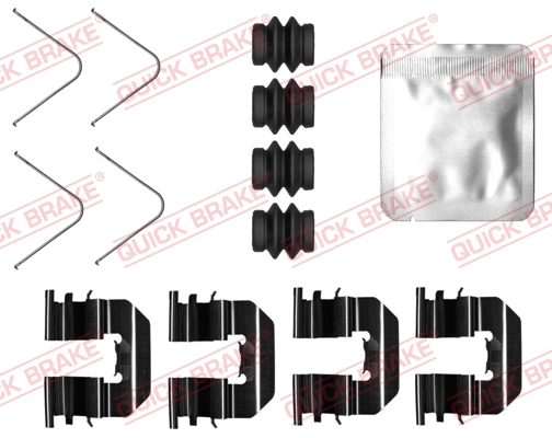 QUICK BRAKE 109-0073 Kit accessori, Pastiglia freno-Kit accessori, Pastiglia freno-Ricambi Euro