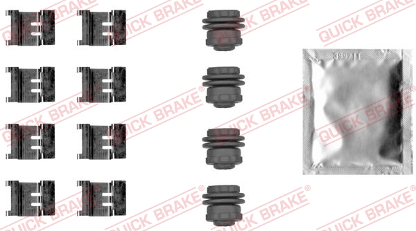 QUICK BRAKE 109-0083 Kit accessori, Pastiglia freno-Kit accessori, Pastiglia freno-Ricambi Euro