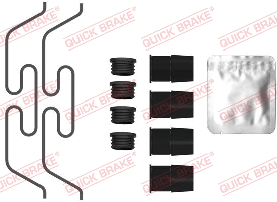 QUICK BRAKE 109-0090 Kit accessori, Pastiglia freno-Kit accessori, Pastiglia freno-Ricambi Euro