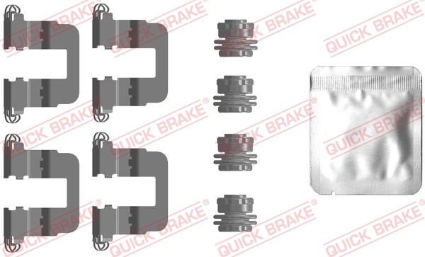 QUICK BRAKE 109-0106 Sada...