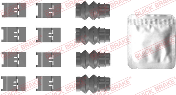 QUICK BRAKE 109-0110 Kit accessori, Pastiglia freno