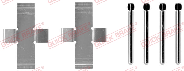 QUICK BRAKE 109-0904 Kit accessori, Pastiglia freno-Kit accessori, Pastiglia freno-Ricambi Euro