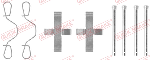 QUICK BRAKE 109-0923 Kit accessori, Pastiglia freno-Kit accessori, Pastiglia freno-Ricambi Euro