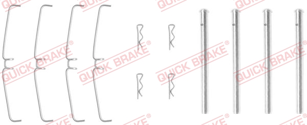 QUICK BRAKE 109-0965 Kit accessori, Pastiglia freno