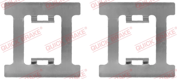 QUICK BRAKE 109-1041 Kit accessori, Pastiglia freno