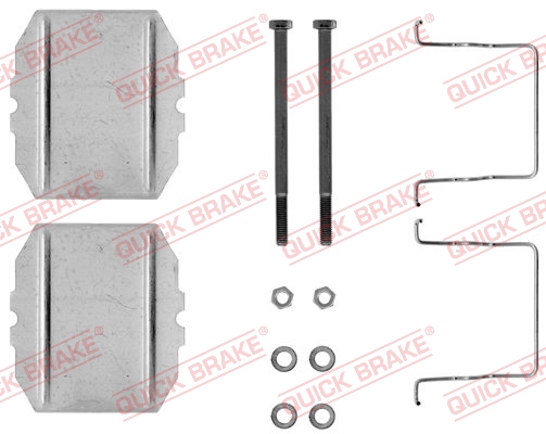 QUICK BRAKE 109-1053 Kit accessori, Pastiglia freno-Kit accessori, Pastiglia freno-Ricambi Euro