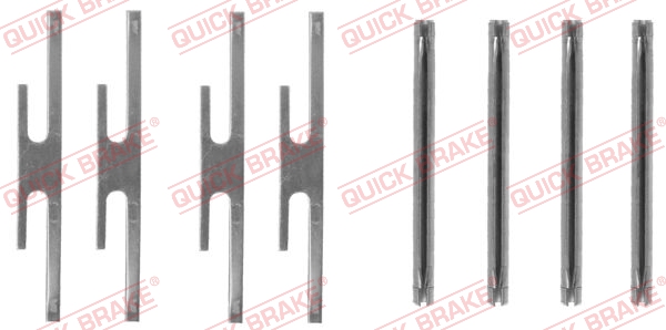 QUICK BRAKE 109-1065 Kit accessori, Pastiglia freno-Kit accessori, Pastiglia freno-Ricambi Euro