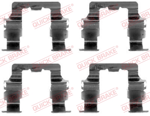 QUICK BRAKE 109-1082 Kit accessori, Pastiglia freno-Kit accessori, Pastiglia freno-Ricambi Euro