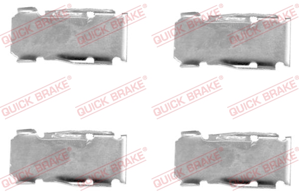 QUICK BRAKE 109-1094 Kit accessori, Pastiglia freno-Kit accessori, Pastiglia freno-Ricambi Euro