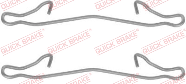 QUICK BRAKE 109-1121 Sada...