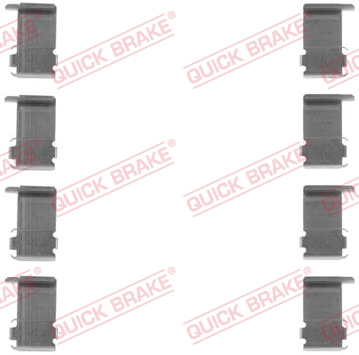 QUICK BRAKE 109-1162 Kit accessori, Pastiglia freno-Kit accessori, Pastiglia freno-Ricambi Euro