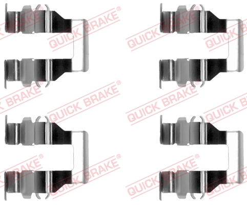 QUICK BRAKE 109-1199 Kit accessori, Pastiglia freno