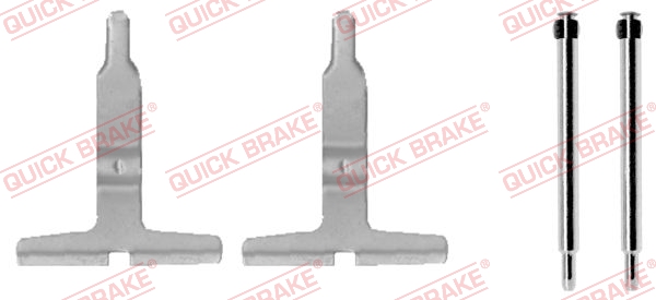 QUICK BRAKE 109-1217 Sada...