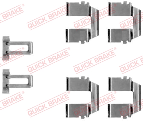 QUICK BRAKE 109-1233 Sada...