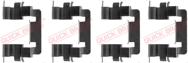 QUICK BRAKE 109-1278 Kit accessori, Pastiglia freno