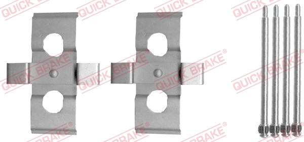 QUICK BRAKE 109-1635 Kit accessori, Pastiglia freno-Kit accessori, Pastiglia freno-Ricambi Euro