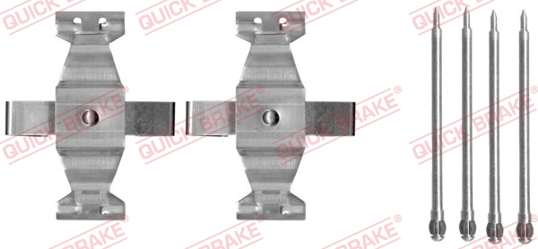 QUICK BRAKE 109-1636 Kit accessori, Pastiglia freno-Kit accessori, Pastiglia freno-Ricambi Euro