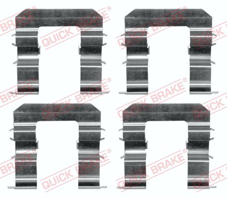 QUICK BRAKE 109-1735 Kit accessori, Pastiglia freno-Kit accessori, Pastiglia freno-Ricambi Euro