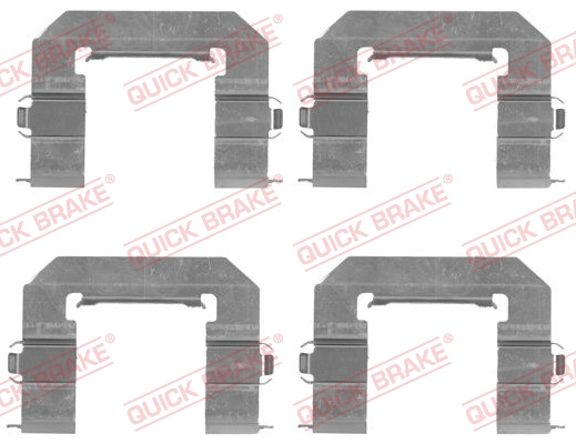 QUICK BRAKE 109-1761 Kit accessori, Pastiglia freno