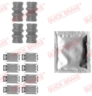 QUICK BRAKE 109-1788 Kit accessori, Pastiglia freno-Kit accessori, Pastiglia freno-Ricambi Euro