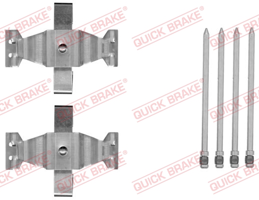 QUICK BRAKE 109-1804 Kit accessori, Pastiglia freno