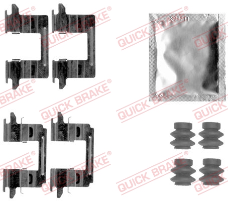 QUICK BRAKE 109-1841 Kit accessori, Pastiglia freno-Kit accessori, Pastiglia freno-Ricambi Euro