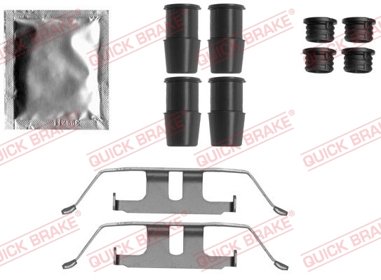 QUICK BRAKE 109-1850 Kit accessori, Pastiglia freno-Kit accessori, Pastiglia freno-Ricambi Euro