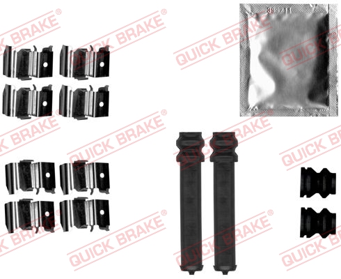 QUICK BRAKE 109-1855 Kit accessori, Pastiglia freno-Kit accessori, Pastiglia freno-Ricambi Euro