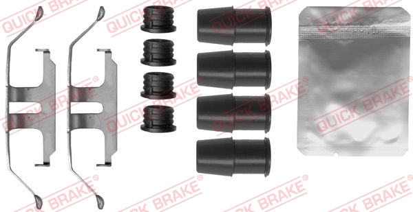 QUICK BRAKE 109-1884 Kit accessori, Pastiglia freno