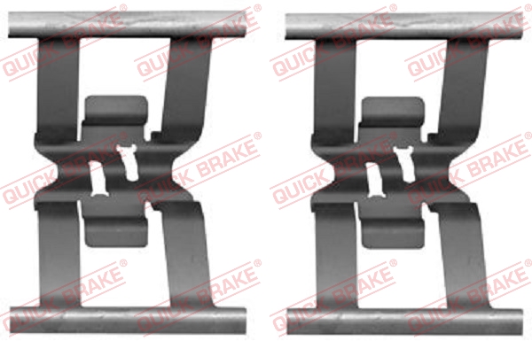 QUICK BRAKE 109-1898 Kit accessori, Pastiglia freno-Kit accessori, Pastiglia freno-Ricambi Euro