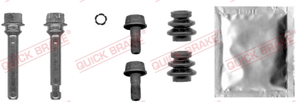 QUICK BRAKE 113-0010X Kit manicotti di guida, Pinza freno