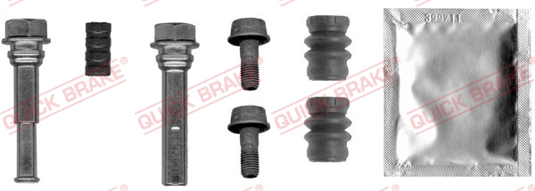 QUICK BRAKE 113-0012X Kit manicotti di guida, Pinza freno